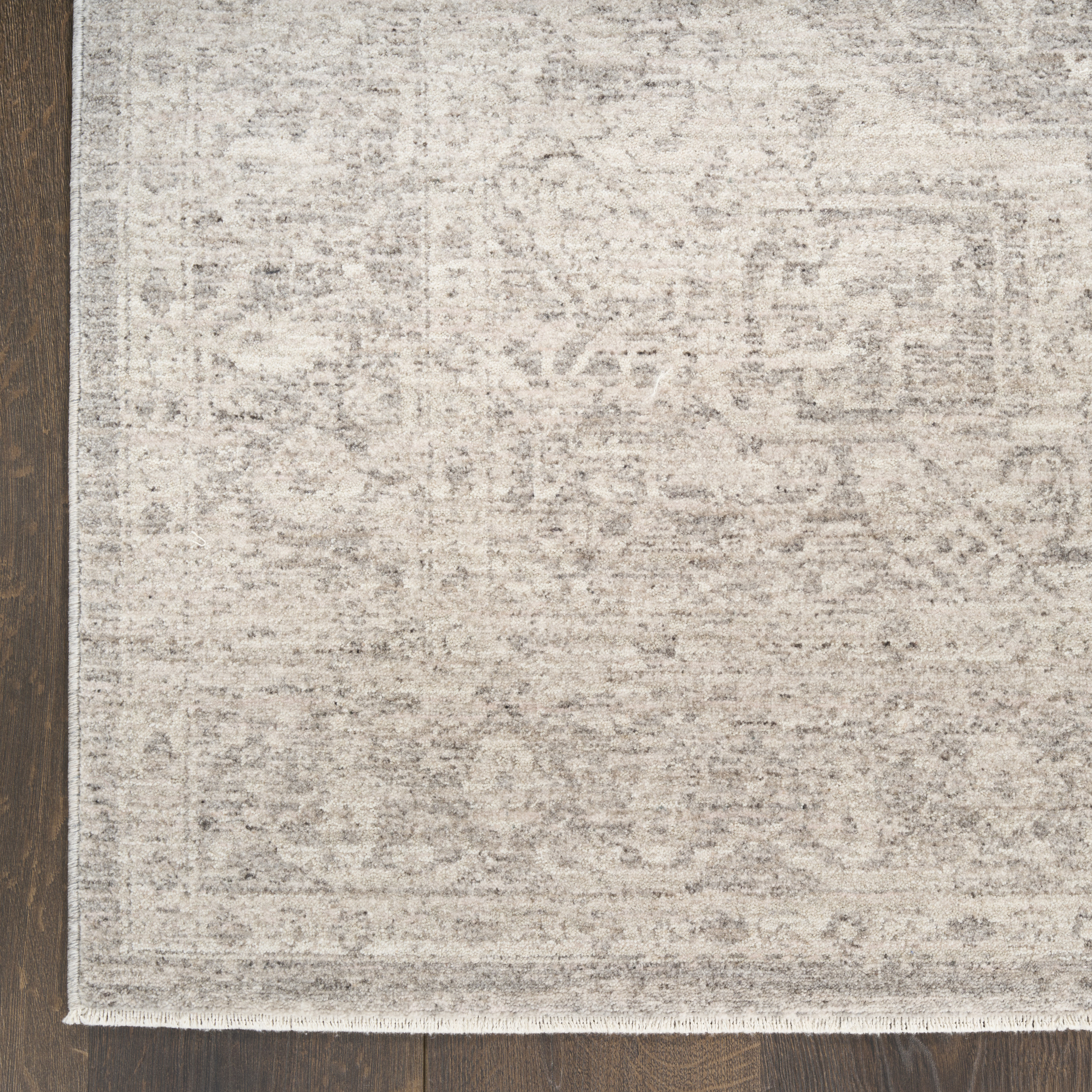 DKNY Pure Shades 7'10" x 9'10" Grey Vintage Indoor Rug