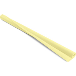 Rollo de tela para arte y decoración, 48" x 40', color crema
