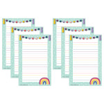 Teacher Created Resources&reg; Oh Happy Day Notepad, Pack of 6 TCR9019-6