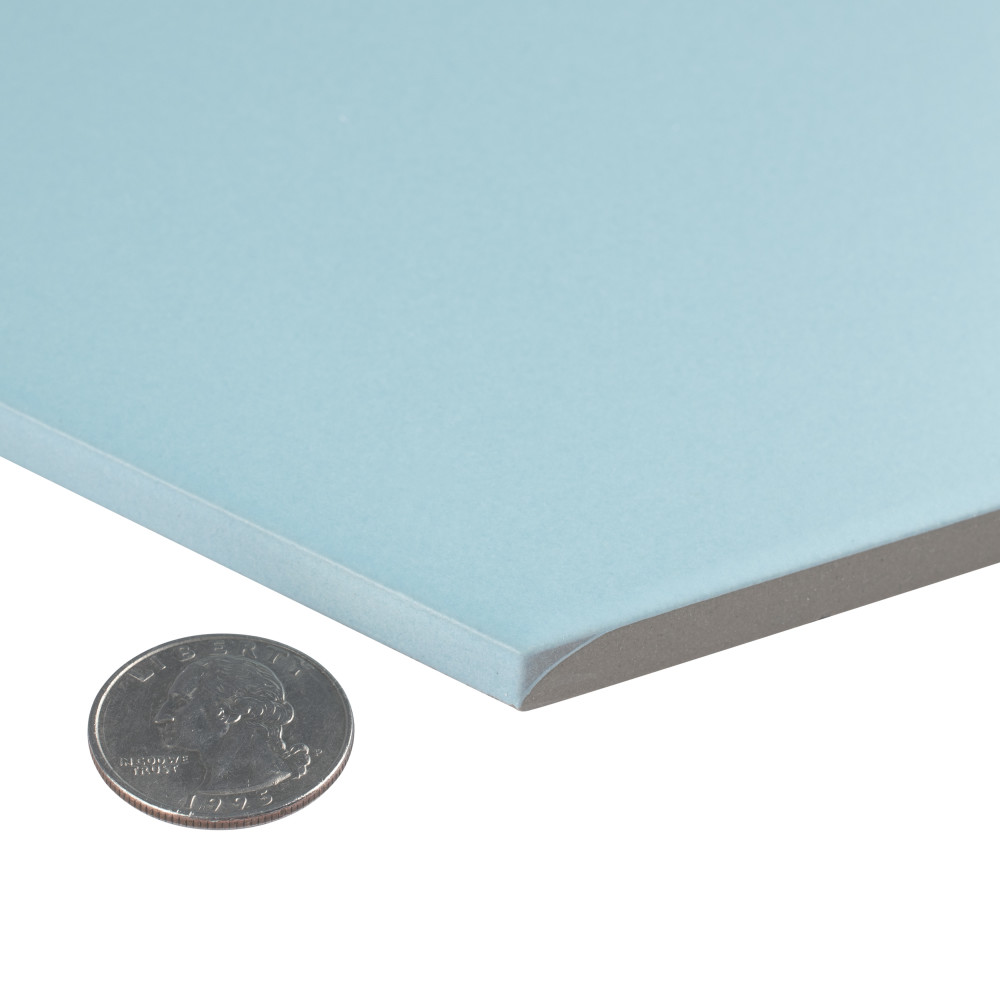 Textile Basic Hex Aqua 8-5/8 in. x 9-7/8 in. Porcelain Floor and Wall Tile