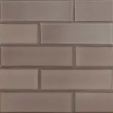 Brownstone Matte Warm Grey 2×8 Field Tile Smooth