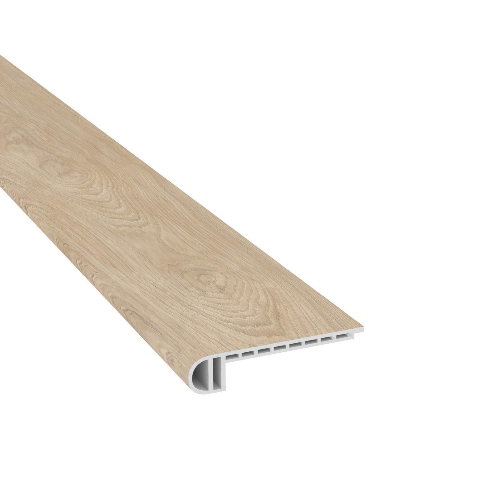 Sandstone Wash Laguna Vinyl Stair Nosing Flush view 1