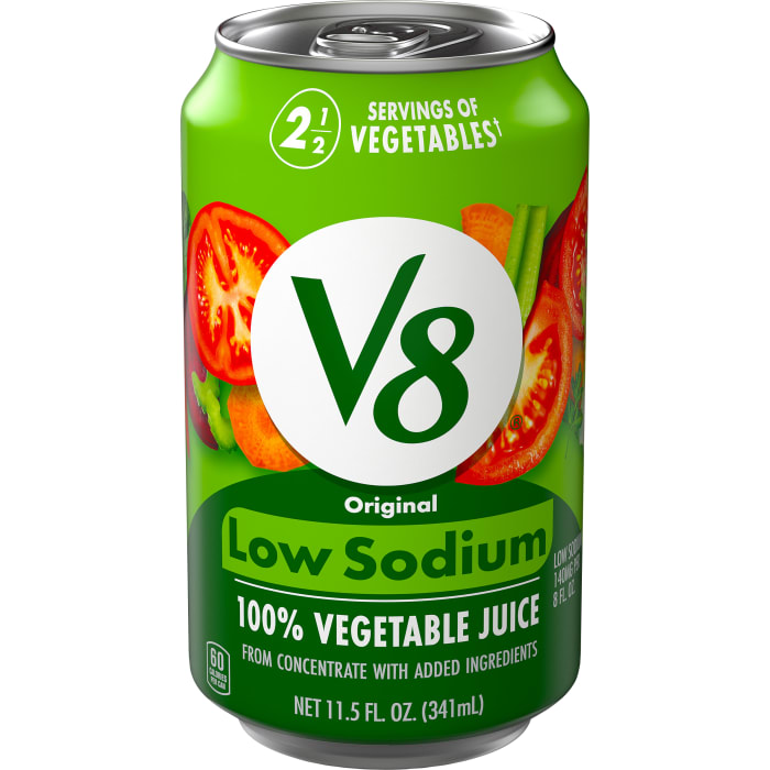 Low Sodium Original 100% Vegetable Juice