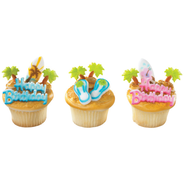 Palm Tree Assortment Dec-Ons® Decorations