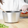 4 ½-quart Wear-Ever® tapered aluminum saucepan in Steel Coat x3™ nonstick coating with silicone TriVent™ handle