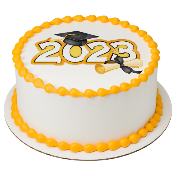 Traditional Grad 2023 PhotoCake® Edible Image®