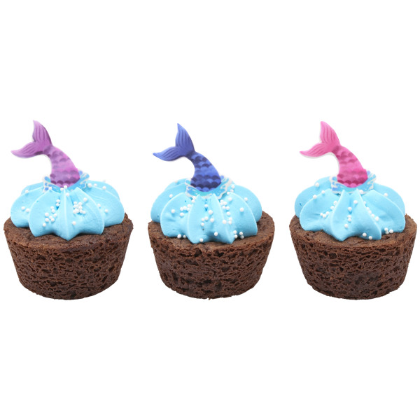 Mermaid Tail Minis Sweet Décor® Edible Decorations