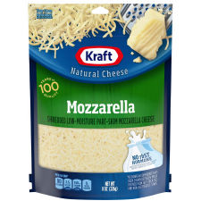 Kraft Mozzarella Shredded Cheese, 8 oz Bag