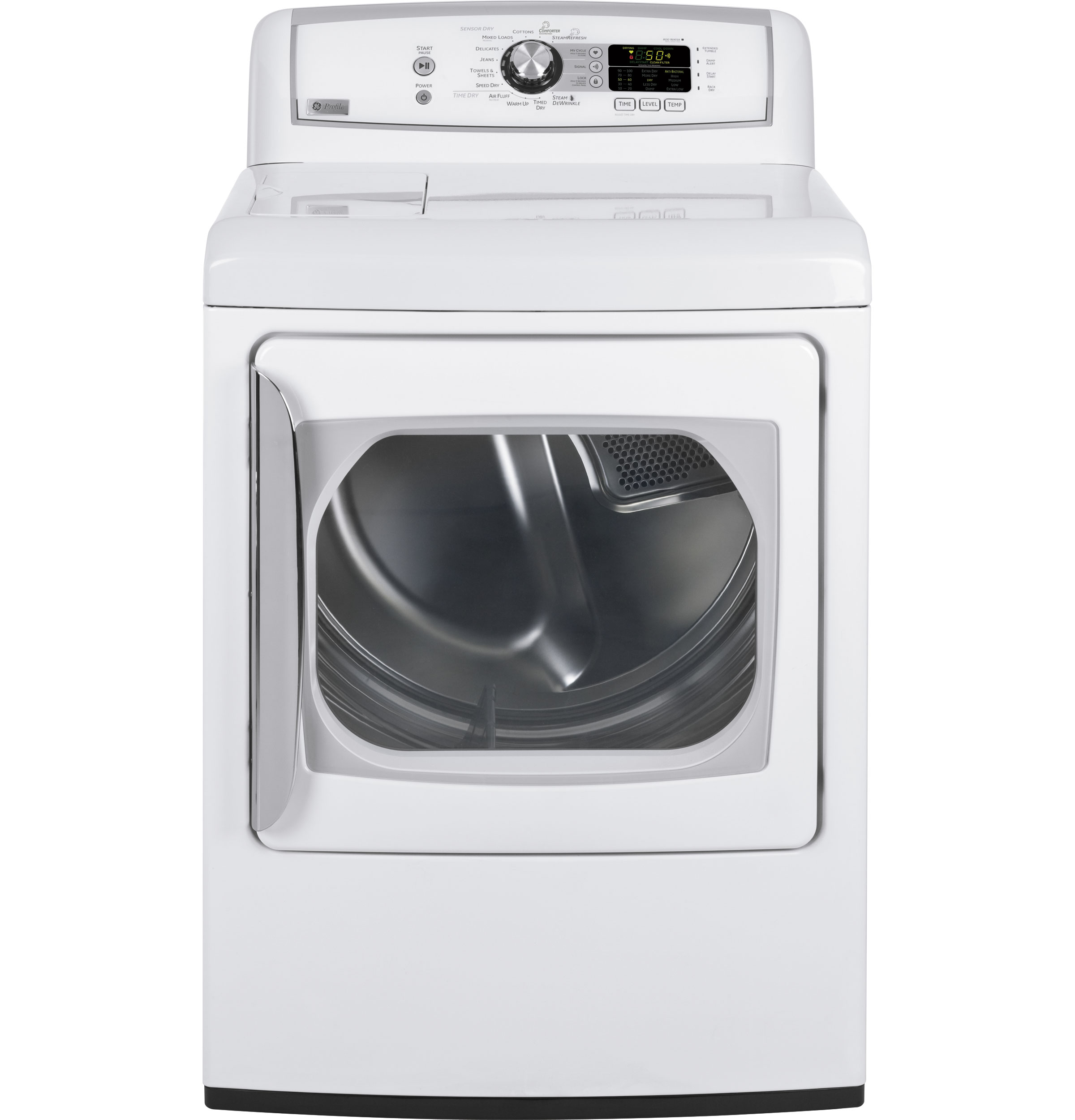 GE Profile Harmony™ 7.3 Cu. Ft. Stainless Steel  Capacity Gas Steam Dryer
