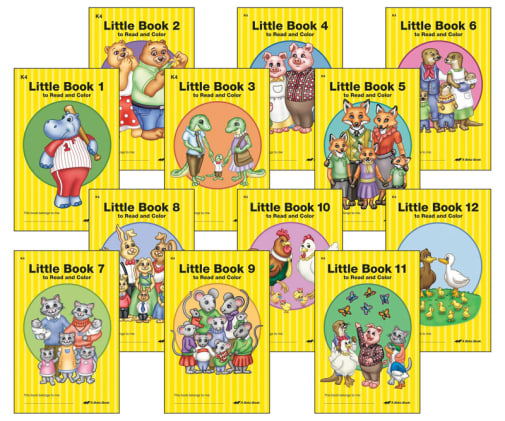 Abeka Little Books 1-12 for K4
