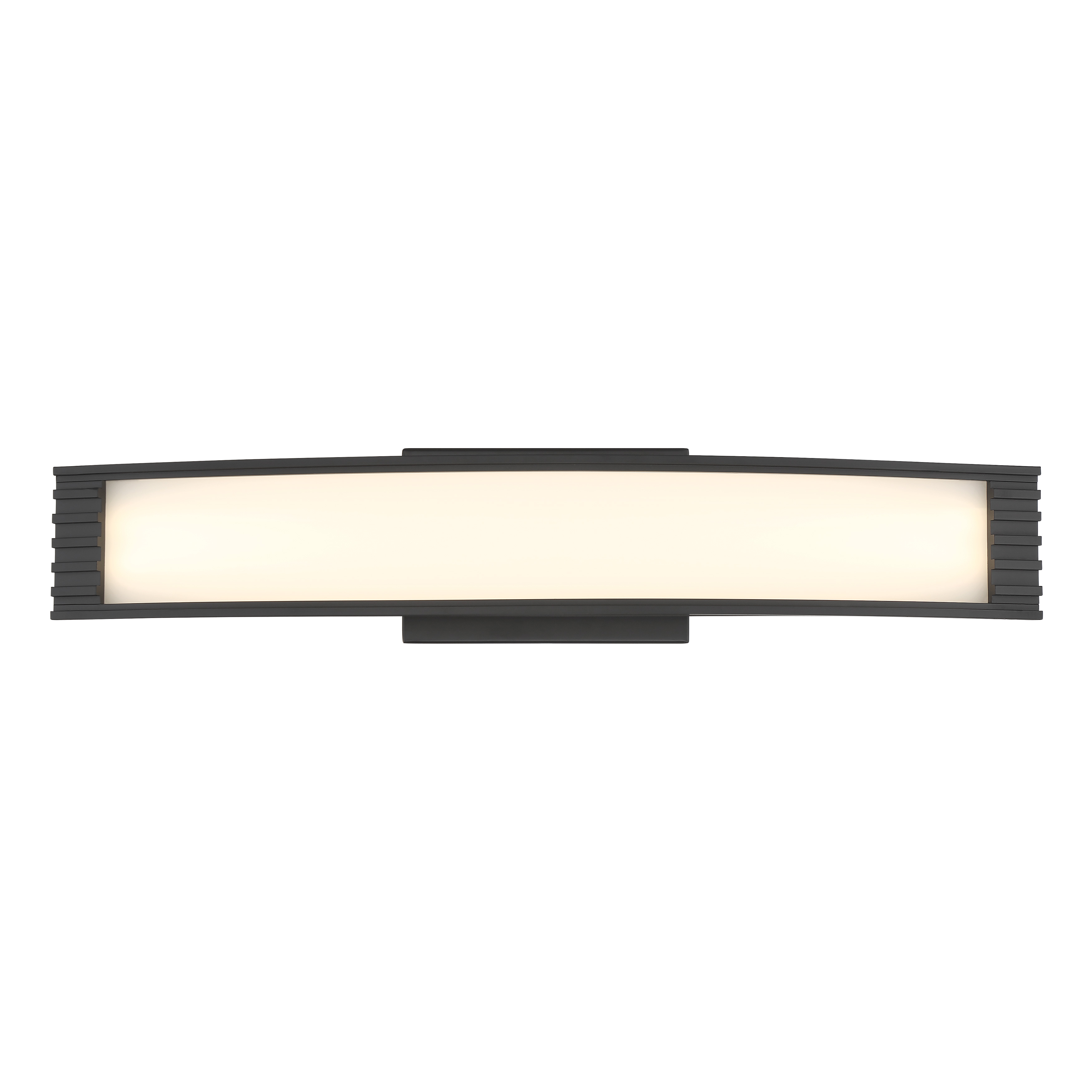 24" LED 1 Light Vanity in Coal Finish with Acrylic Shade - alternate view
