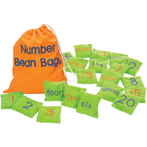 Number Bean Bags