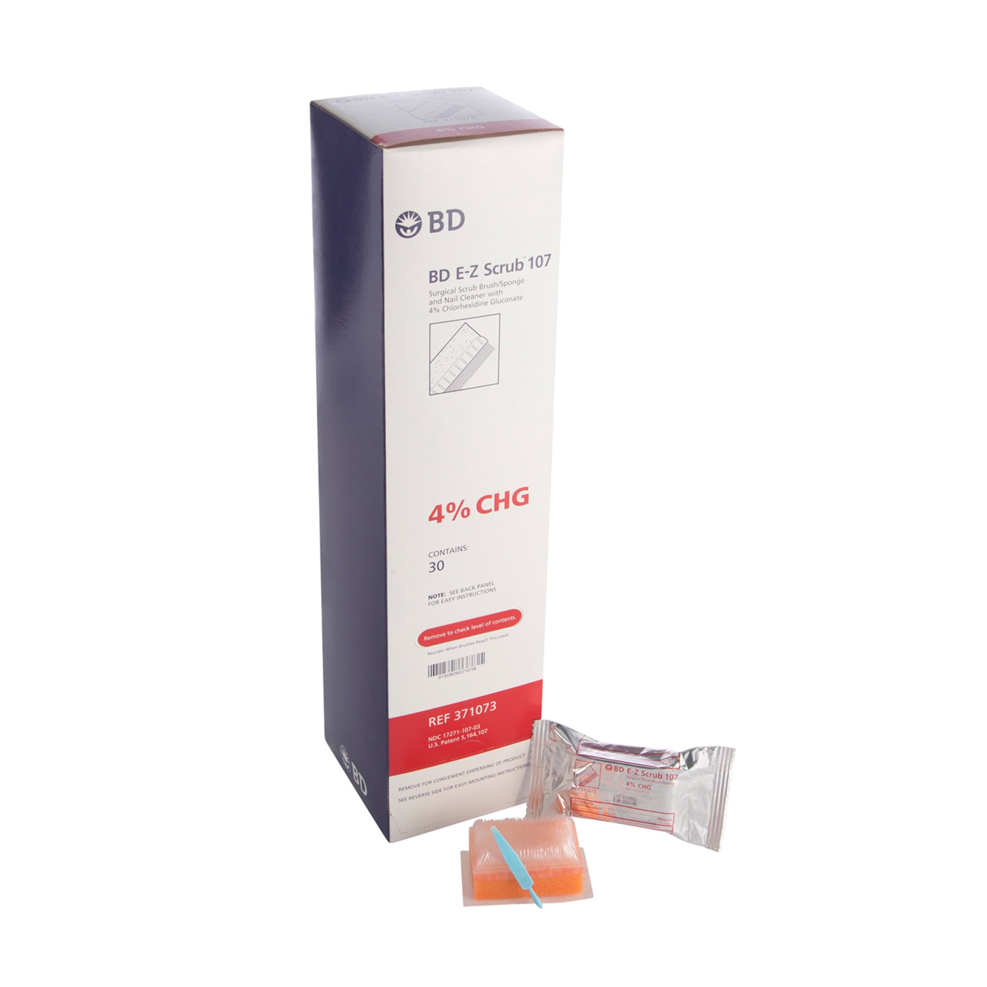 E-Z Scrub Red Impregnated Scrub Brush MK 436489