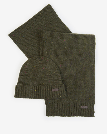 Carlton Fleck Beanie & Scarf Gift Set