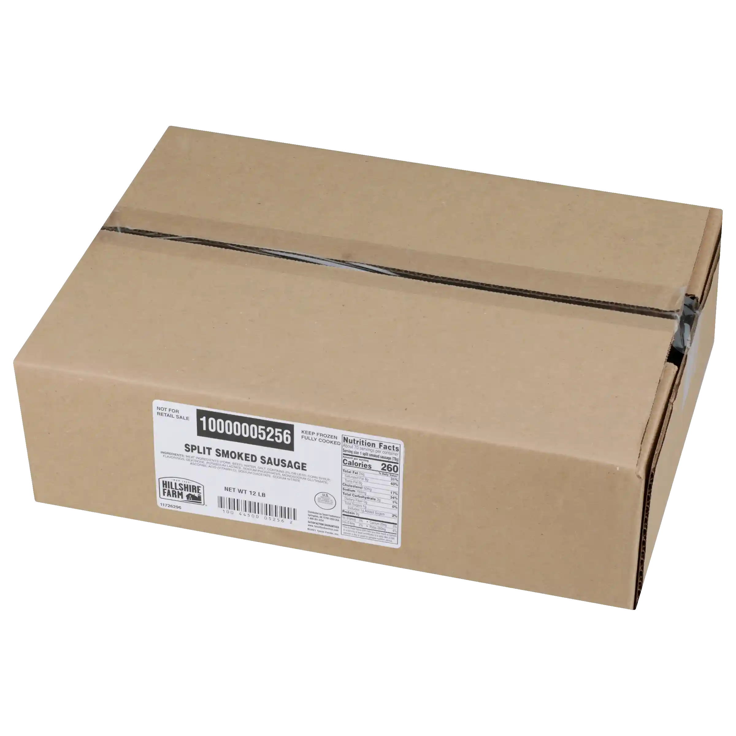Hillshire Farm® Fully Cooked Split Smoked Sausage Links, 6:1_image_5