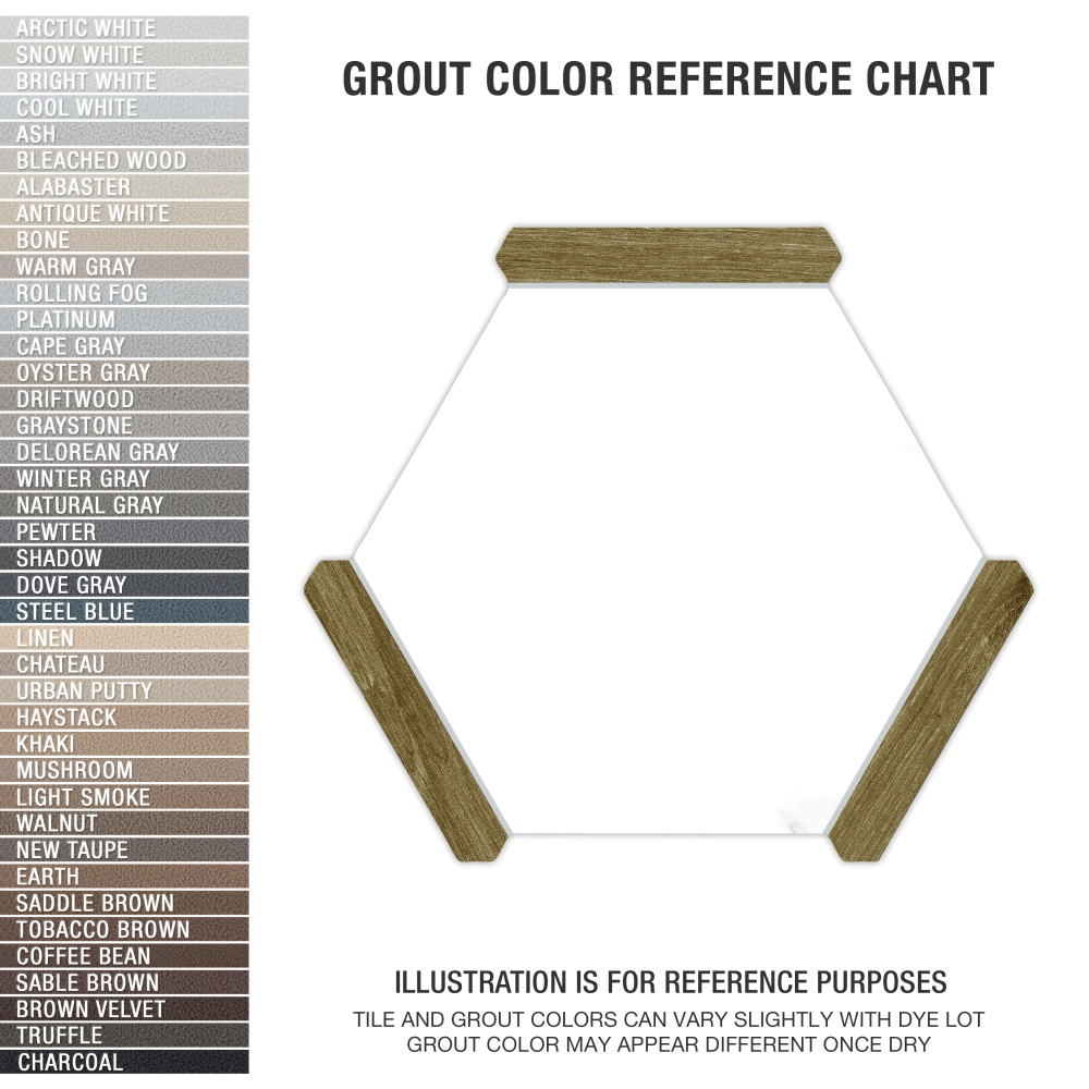 Marwood Panal Calacatta with Oak Picket 8-5/8 in. x 9-7/8 in. Porcelain Floor and Wall Tile