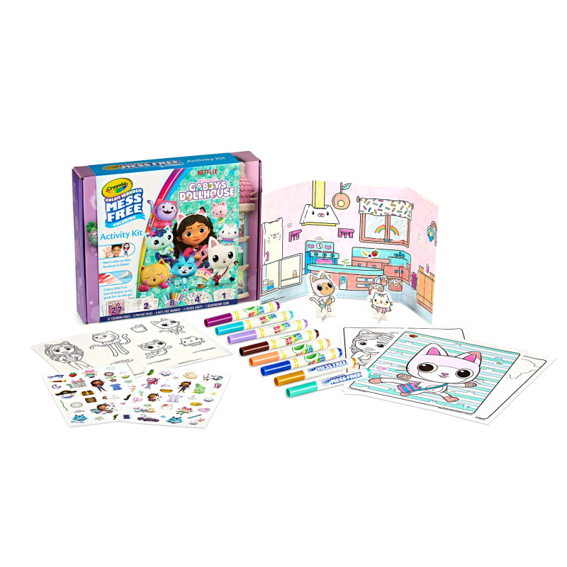 Gabby's Dollhouse Color Wonder Activity Kit