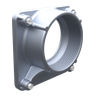 3 Inch Hub With Stainless Steel Mounting Screws