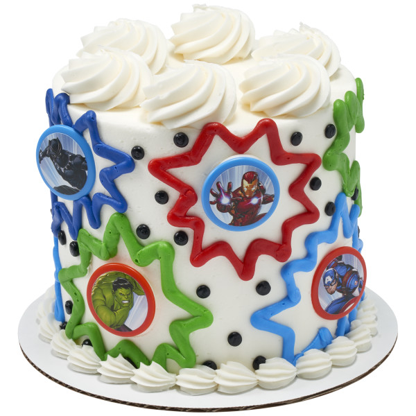 MARVEL Avengers Built for Battle Cupcake Rings
