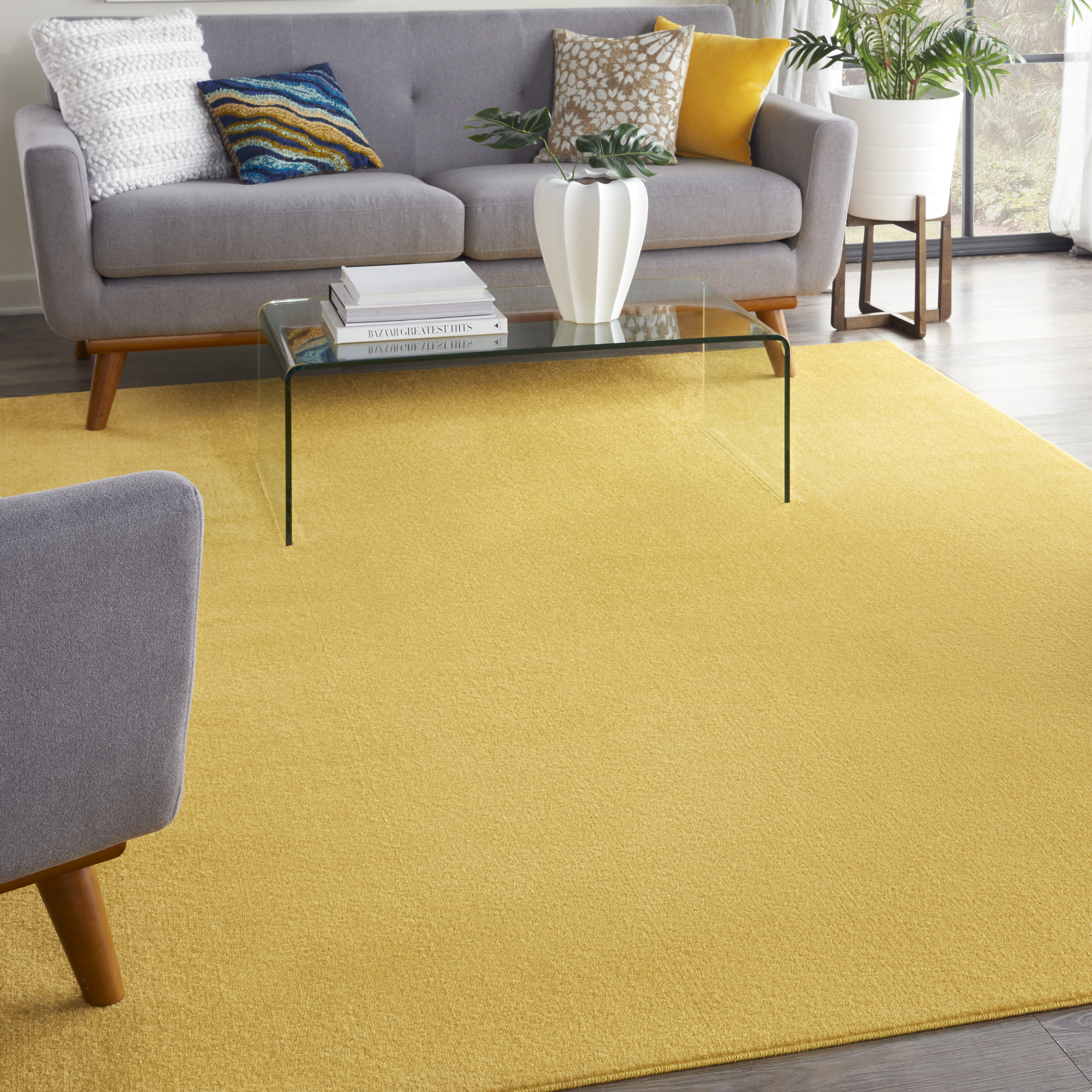 Nourison Nourison Essentials 8' x 10' Yellow Outdoor Rug