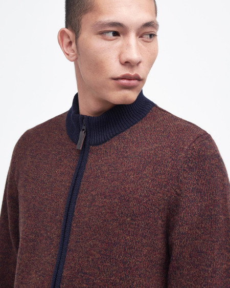 Longhirst Zip-Up Jumper