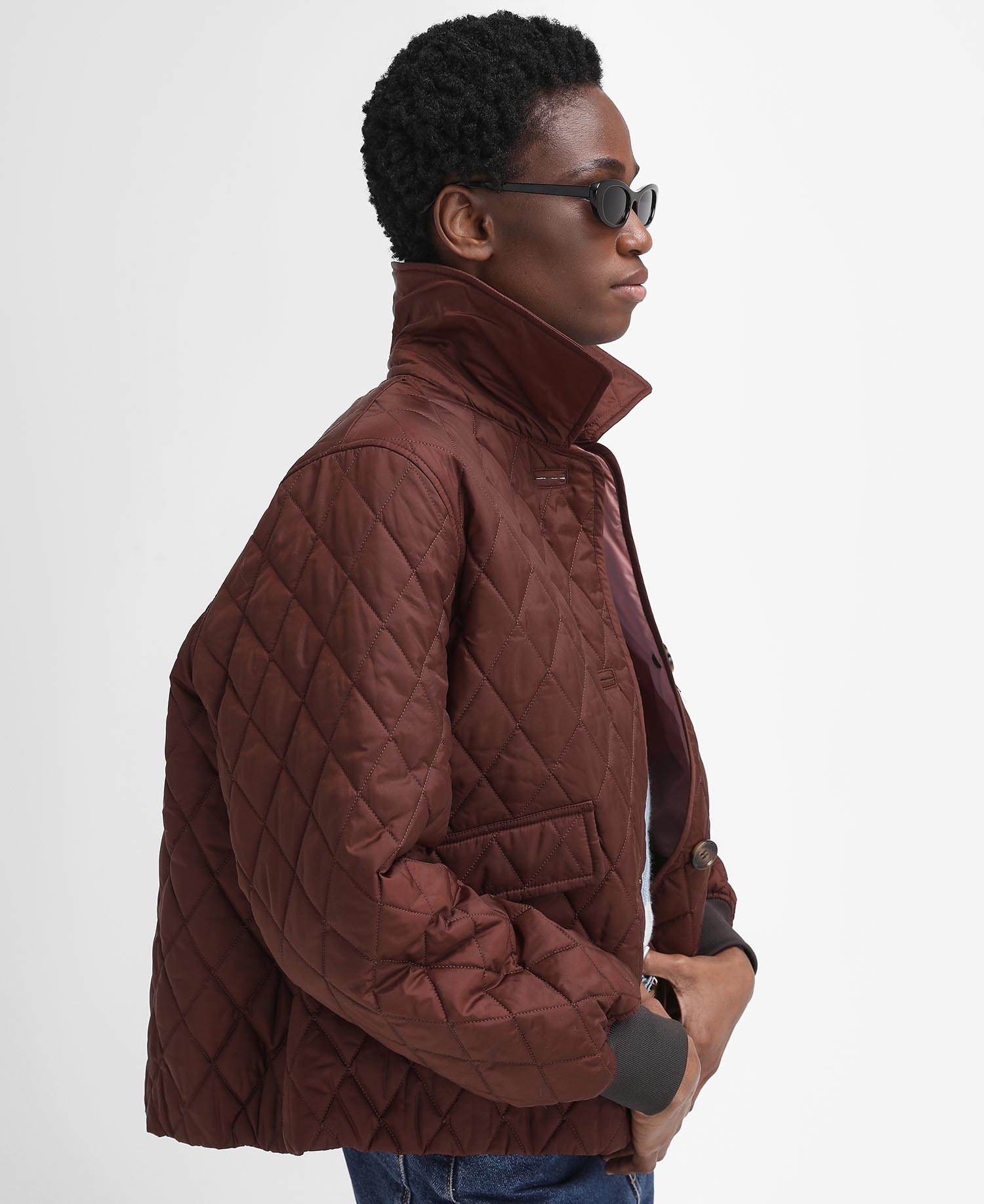 Barbour The Edit by Alexa Jamie Quilted Jacket image number 4