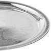 12 ⅜-inch Elegant Reflections round stainless steel serving tray