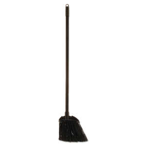 Rubbermaid Commercial, Executive Series, 7.5in, Lobby Broom, Vinyl Handle, Polypropylene Bristles, Black
