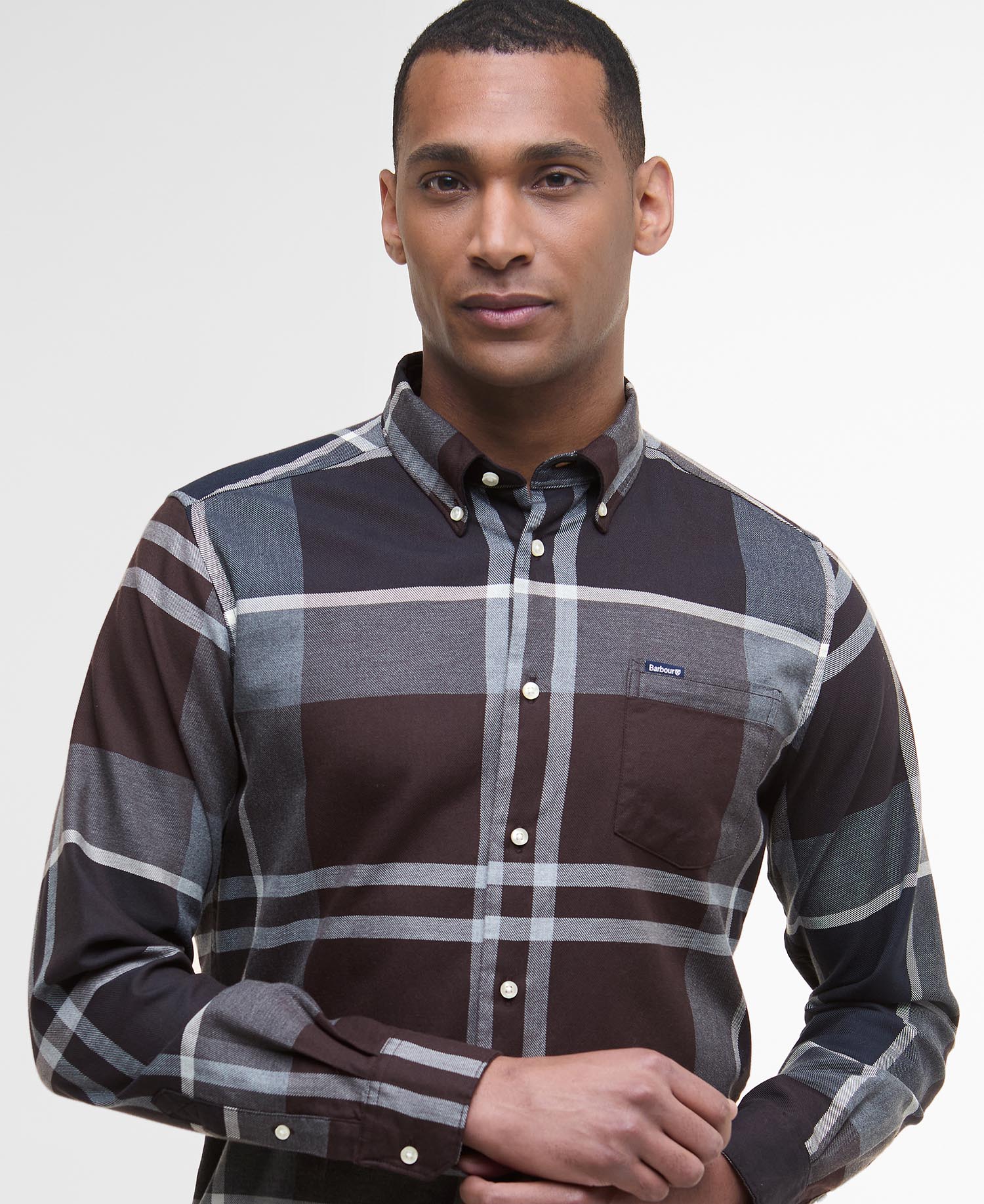 Dunoon Tailored Long-Sleeved Shirt image number 3