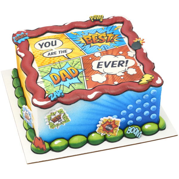 Superheroes Royal Icing Decoration