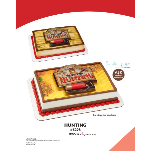 Hunting The Magic of Cakes® PhotoCake® Enhanced Background and Icing Page