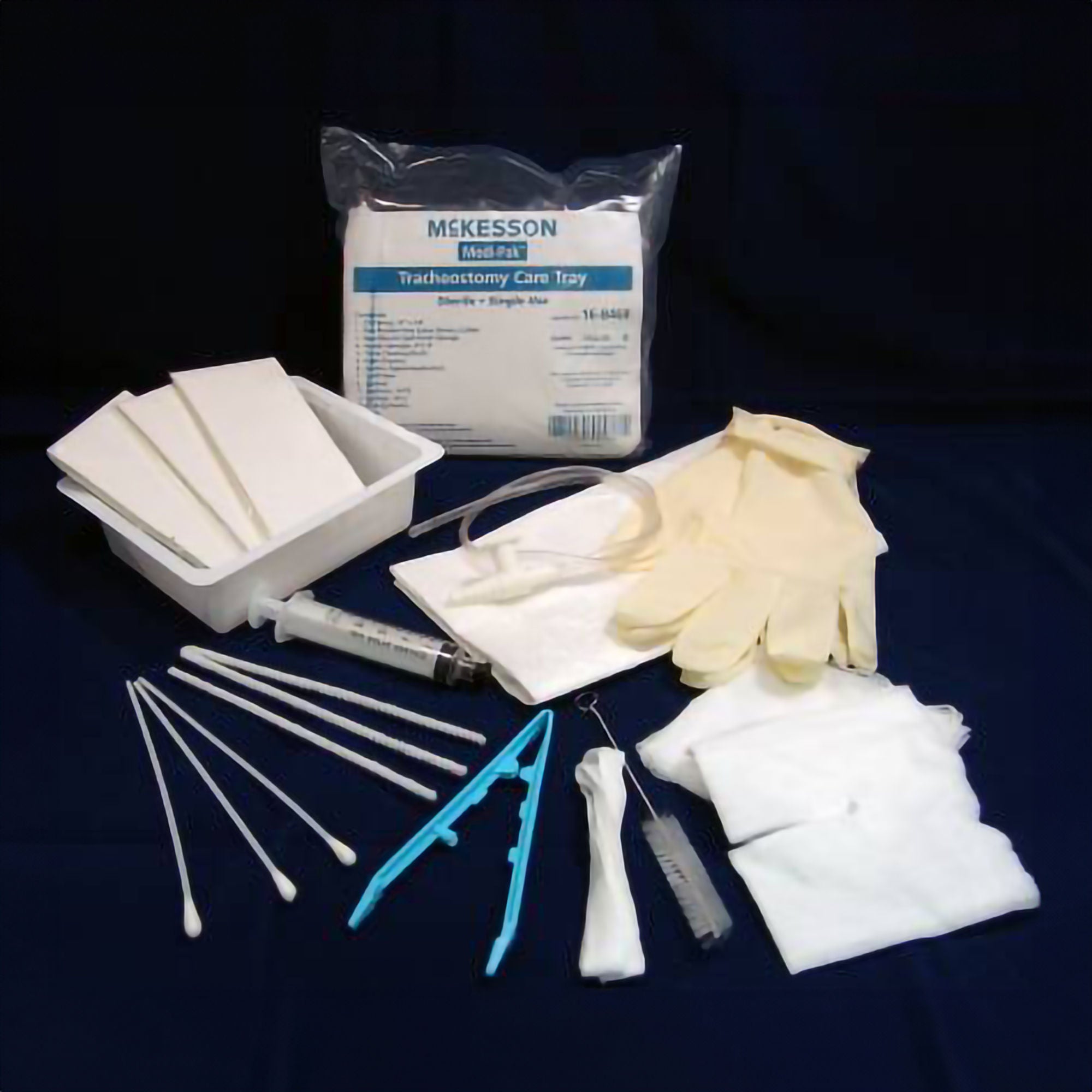 McKesson Tracheostomy Care Tray