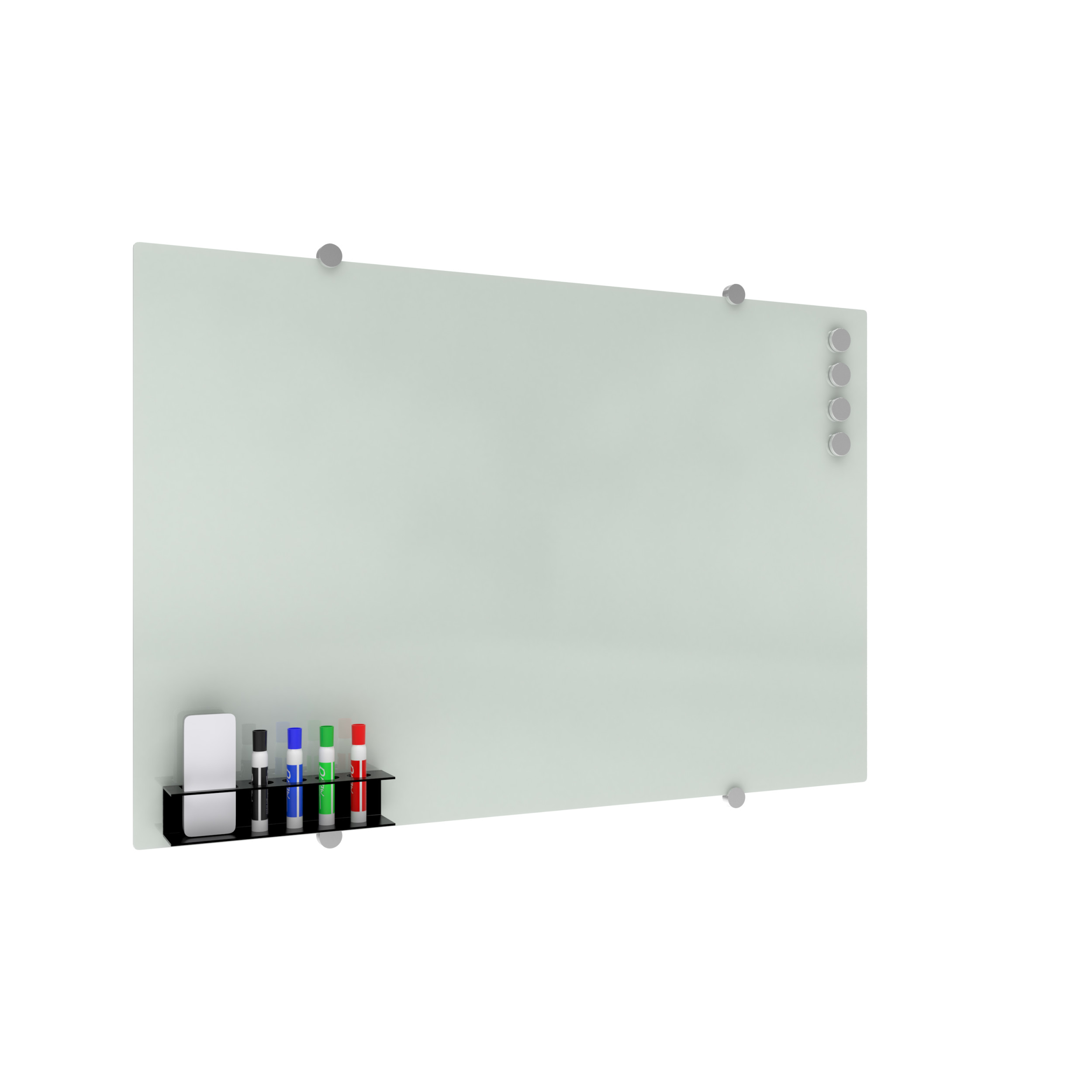 OFM Core Collection Glass Whiteboard with Marker