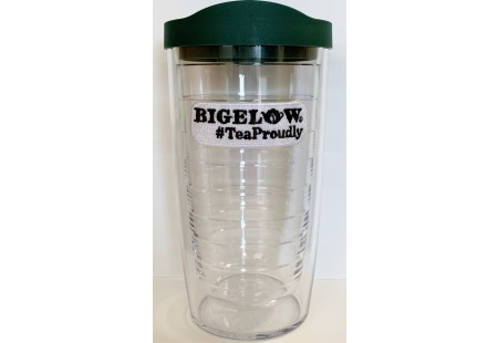 Bigelow #TeaProudly Tervis Tumbler with Green Lid