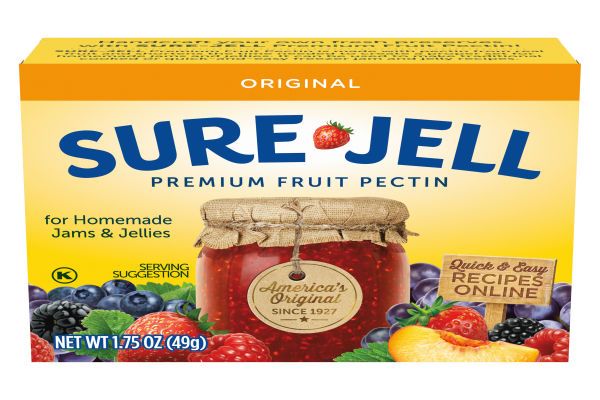 Sure Jell Original Premium Fruit Pectin, 1.75 oz Box - My Food and Family