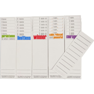 Page Keepers Bookmarks, Hopefulness Booster Set, 6 Each of 5 Titles, Set of 30