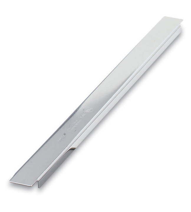 12-inch stainless steel steam table pan adaptor bar