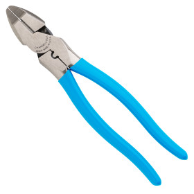 369CR 9.5-inch XLT Round Nose Linemen Pliers w/ Crimper