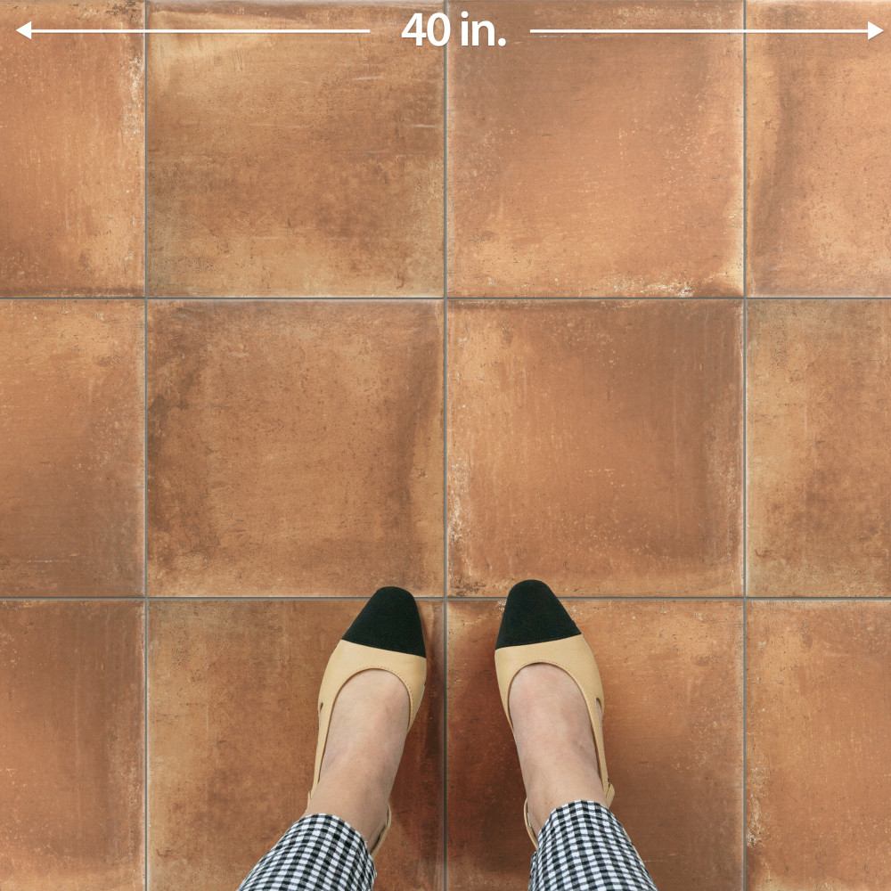 Rustic Cotto 13 in. x 13 in. Porcelain Floor and Wall Tile