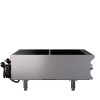 208- to 240-volt four-hob heavy-duty induction range with temperature control probe and programs