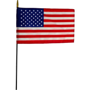 Nylon U.S. Classroom Flag, 12" x 18"