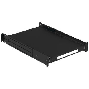 19 Inch Rack Sliders Hoffman (nVent) P19SHP68B Rack-Mount Sliding Shelf, Steel, Solid, Fits ...