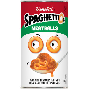 SpaghettiOs® Canned Pasta with Meatballs, 22.2 oz Can