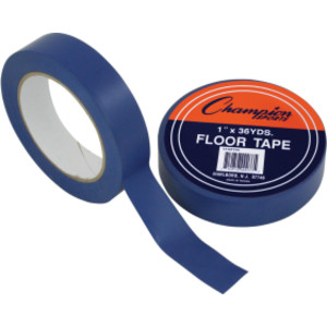 Floor Marking Tape, 1" x 36 yd, Blue