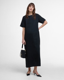 Clara T-Shirt Maxi Dress Black