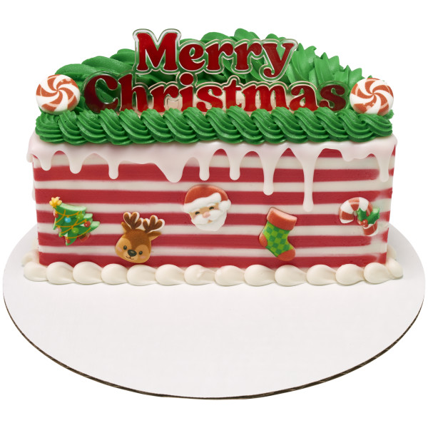 Holly Jolly - Red 3 Free Dec-Ons® Decorations