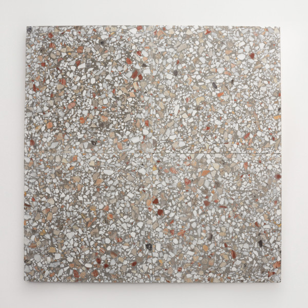 Dolce Vita Terrazzo | Torrone II | Large Field Tile | Ferro | Honed