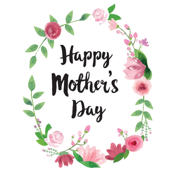 Mother's Day Laurel Edible Image®