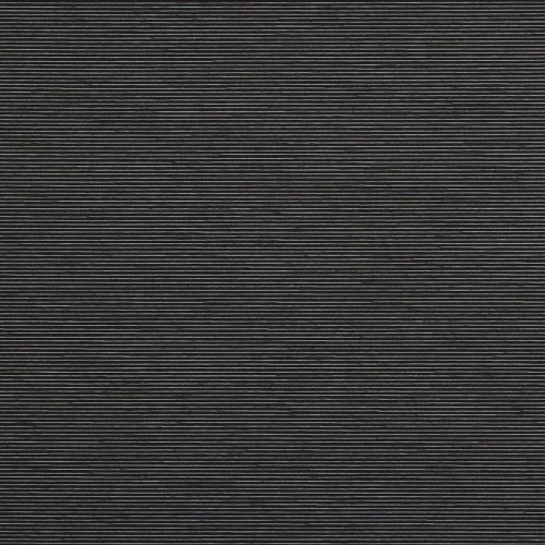 Horizontal venetian blinds spanning the frame, fully closedâ€”thin dark slats separated by narrow pale lines; blocking view and creating an even, tightly striped textured surface with neutral lighting.