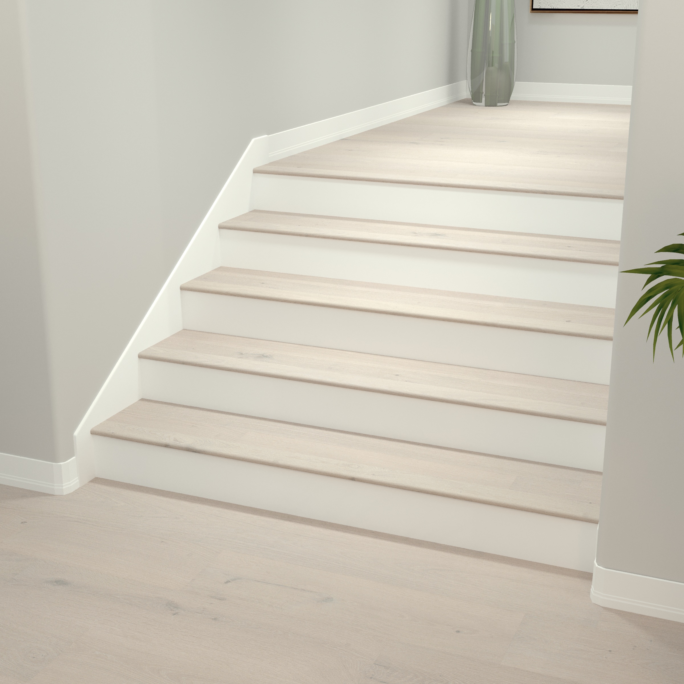 Provincial Ivory First Press Stair Nosing Flush view 2